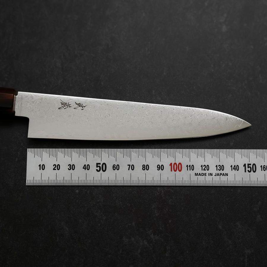 Petty VG-10 Damascus Buffalo Dark Pink Maple Handle 150mm