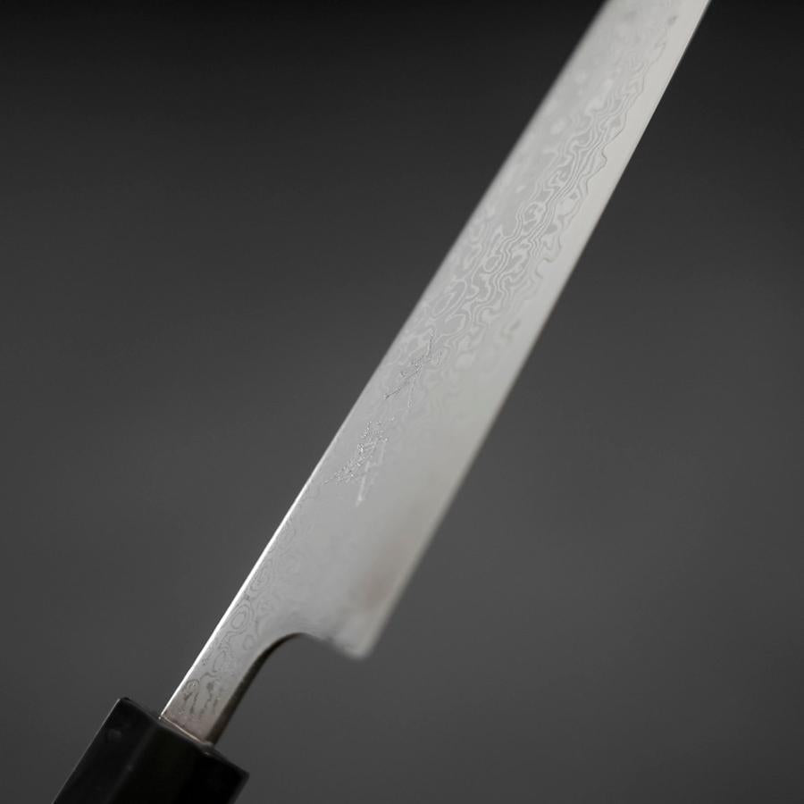 Petty VG-10 Damascus Buffalo Ebony Handle 140mm