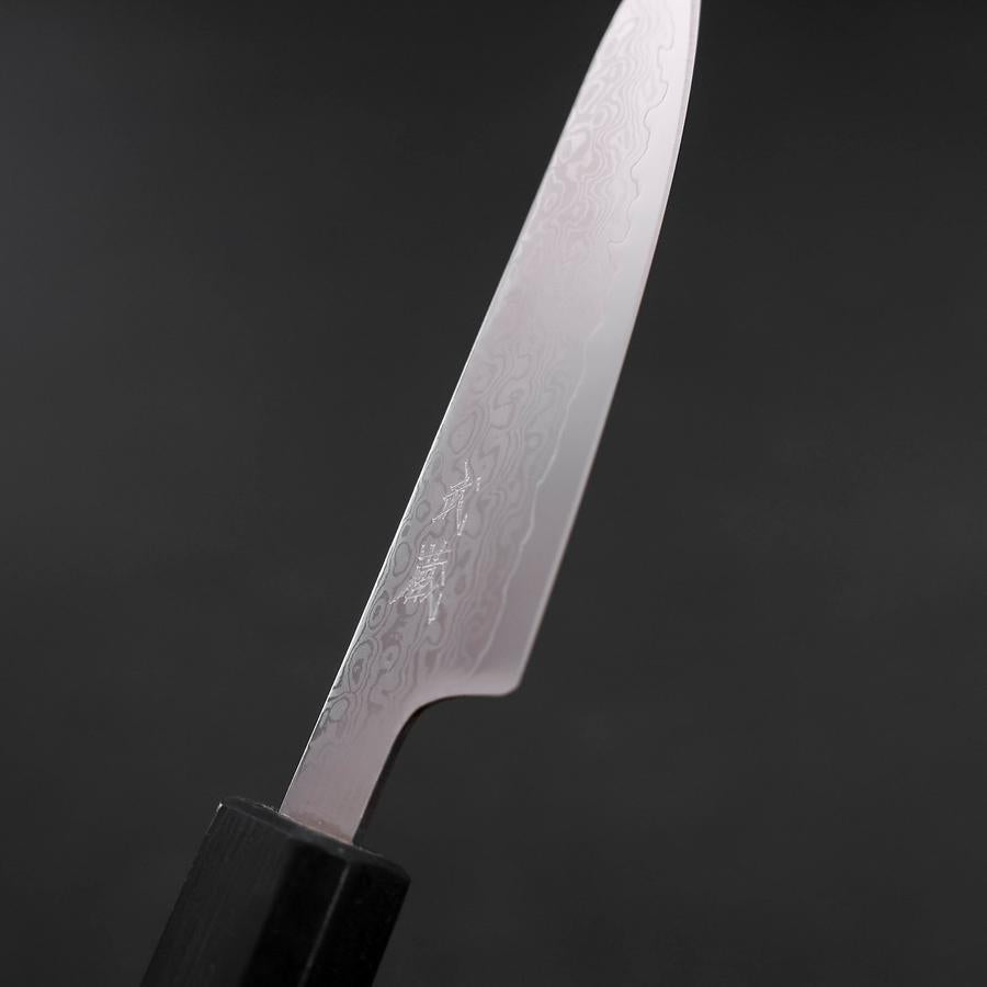 Petty VG-10 Damascus Dark Blue Urushi Handle 85mm