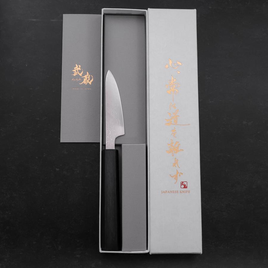 Petty VG-10 Damascus Dark Blue Urushi Handle 85mm