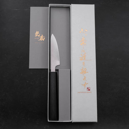 Petty VG-10 Damascus Dark Blue Urushi Handle 85mm