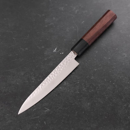 Petty VG-10 Tsuchime Damascus Shitan Handle 150mm