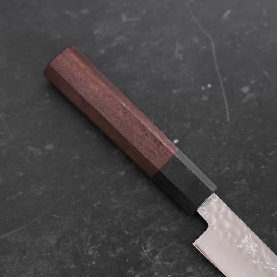 Petty VG-10 Tsuchime Damascus Shitan Handle 150mm