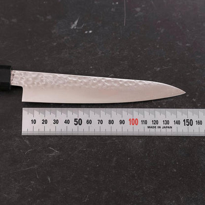 Petty VG-10 Tsuchime Damascus Shitan Handle 150mm