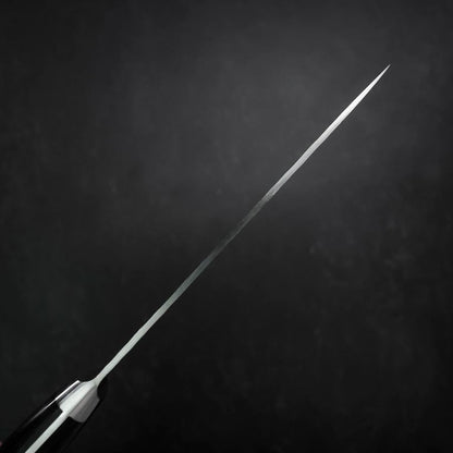 Petty VG-10 Tsuchime Damascus Western-Blue Handle 135mm