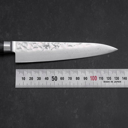 Petty VG-10 Tsuchime Damascus Western-Blue Handle 135mm