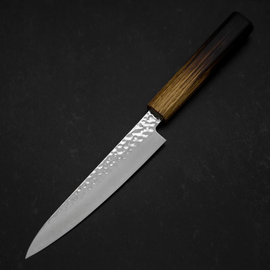 Petty VG-10 Tsuchime Damascus Yaki-Urushi Handle 150mm