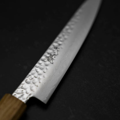 Petty VG-10 Tsuchime Damascus Yaki-Urushi Handle 150mm