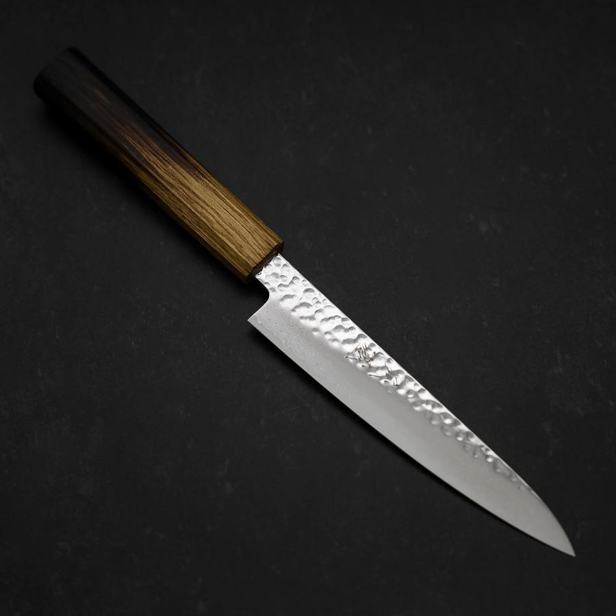 Petty VG-10 Tsuchime Damascus Yaki-Urushi Handle 150mm