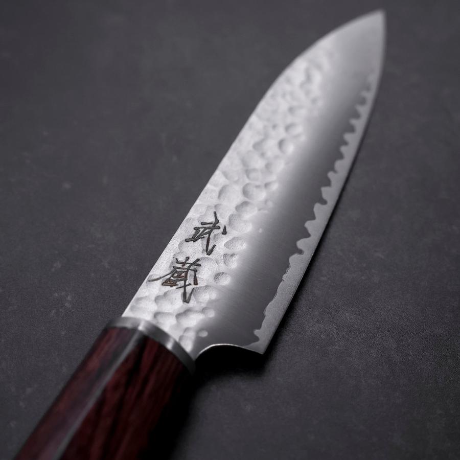Petty VG-10 Tsuchime Oval Mahogany Handle 120mm