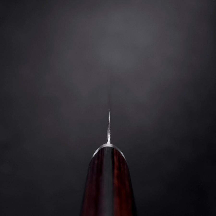 Petty VG-10 Tsuchime Oval Mahogany Handle 120mm