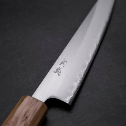 Petty White Steel #1 Polished Oak Handle 150mm