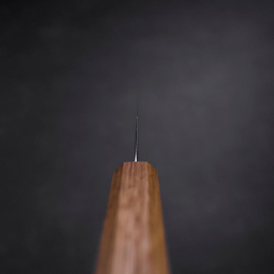 Petty White Steel #1 Polished Oak Handle 150mm