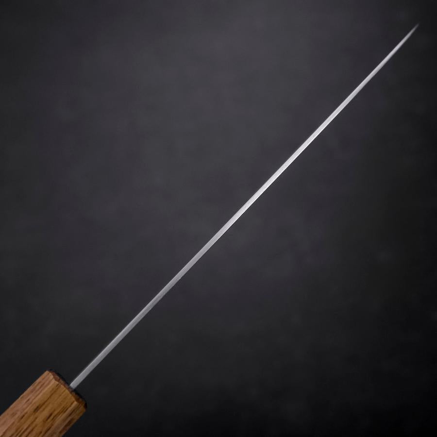 Petty White Steel #1 Polished Oak Handle 150mm