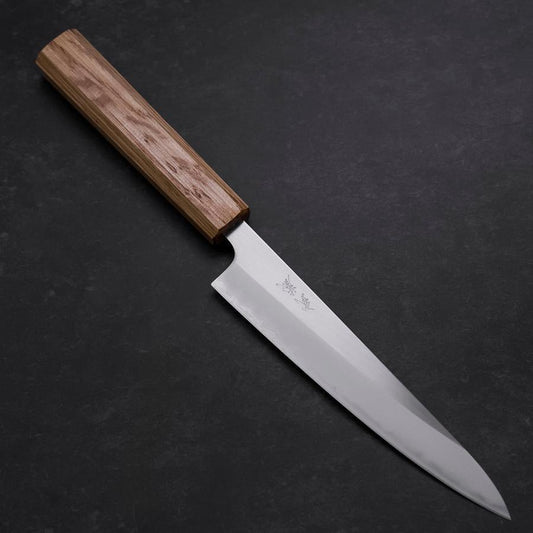 Petty White Steel #1 Polished Oak Handle 150mm