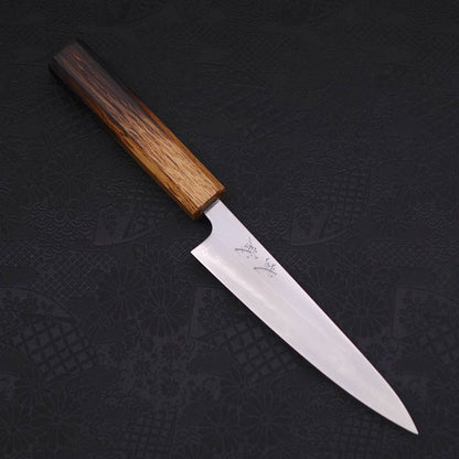 Petty White Steel #1 Polished Yaki Urushi Handle 135mm
