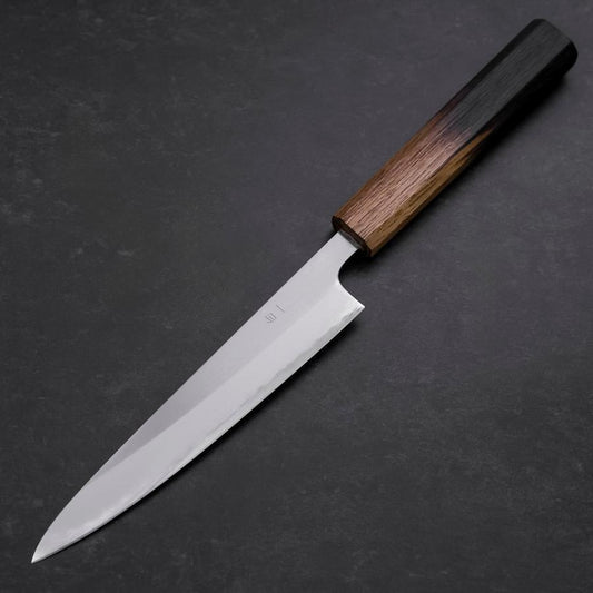 Petty White Steel #1 Polished Yaki Urushi Handle 150mm