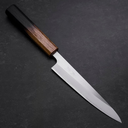 Petty White Steel #1 Polished Yaki Urushi Handle 150mm