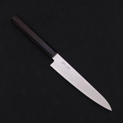 Petty ZA-18 Damascus Buffalo Ebony Handle 150mm