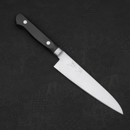 Petty knife AUS-8 Polished Western Green Handle 120mm