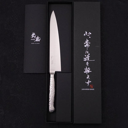 Petty knife VG-5 Polished Western Handle 180mm