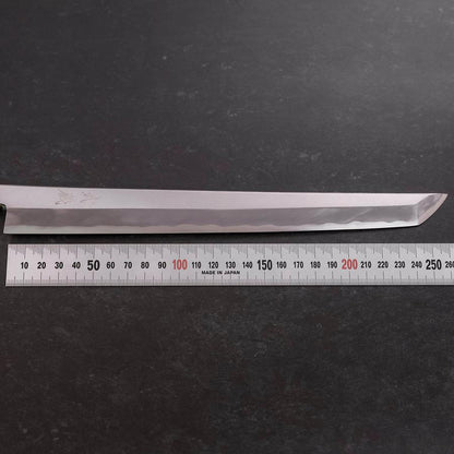 Sakimaru Takohiki Blue Steel #1 Kasumi Buffalo Walnut Handle 270mm