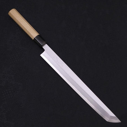 Sakimaru Takohiki Blue Steel #2 Kasumi Buffalo Magnolia Handle 270mm