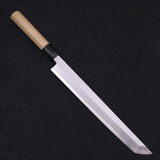 Sakimaru Takohiki Blue Steel #2 Kasumi Buffalo Magnolia Handle 270mm