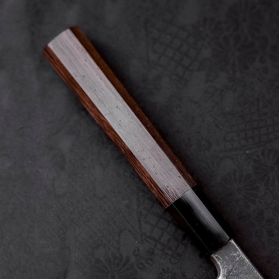 Sakimaru Takohiki Blue Steel #2 Kurouchi Buffalo Wenge Handle 270mm