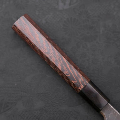 Sakimaru Takohiki Blue Steel #2 Kurouchi Buffalo Wenge Handle 300mm