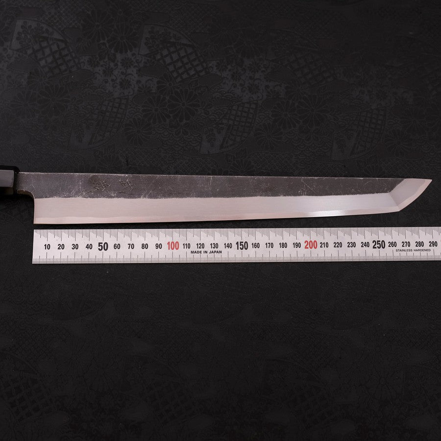 Sakimaru Takohiki Blue Steel #2 Kurouchi Buffalo Wenge Handle 300mm