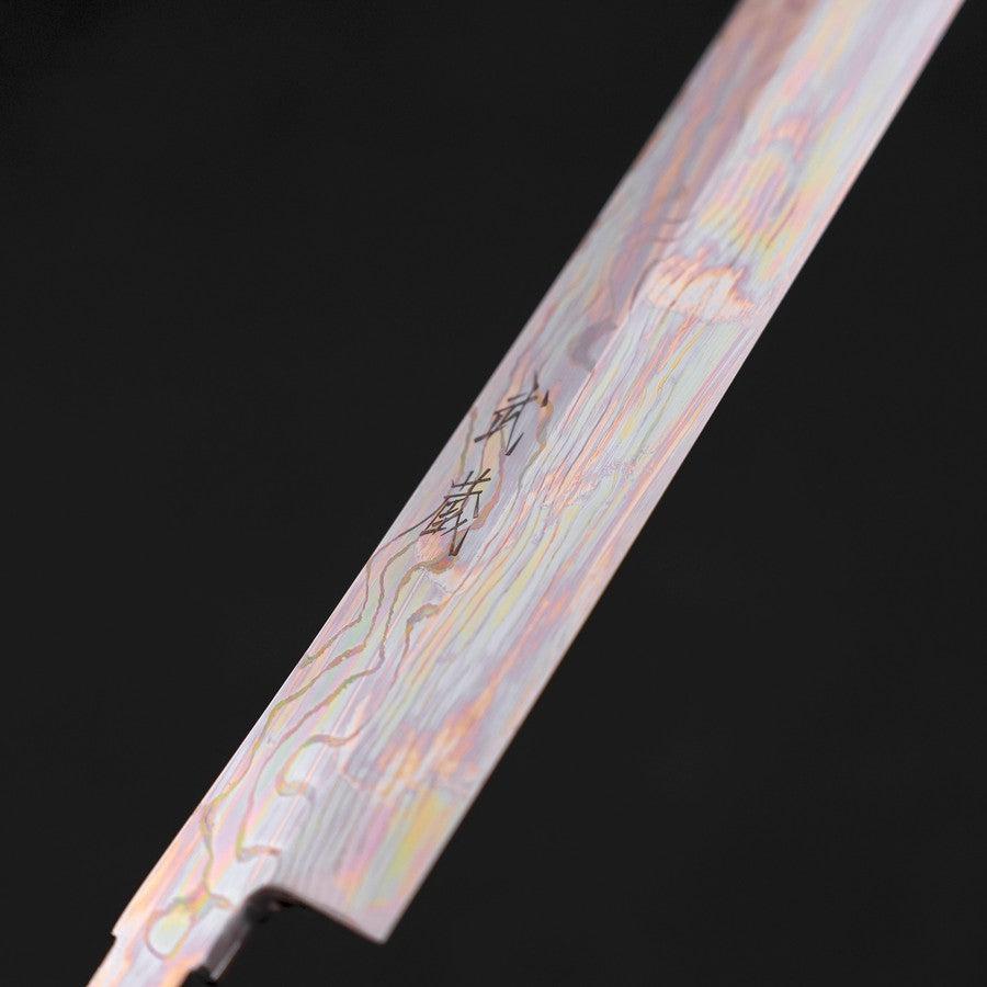 Sakimaru Takohiki Silver Steel #3 Nickel Damascus 270mm