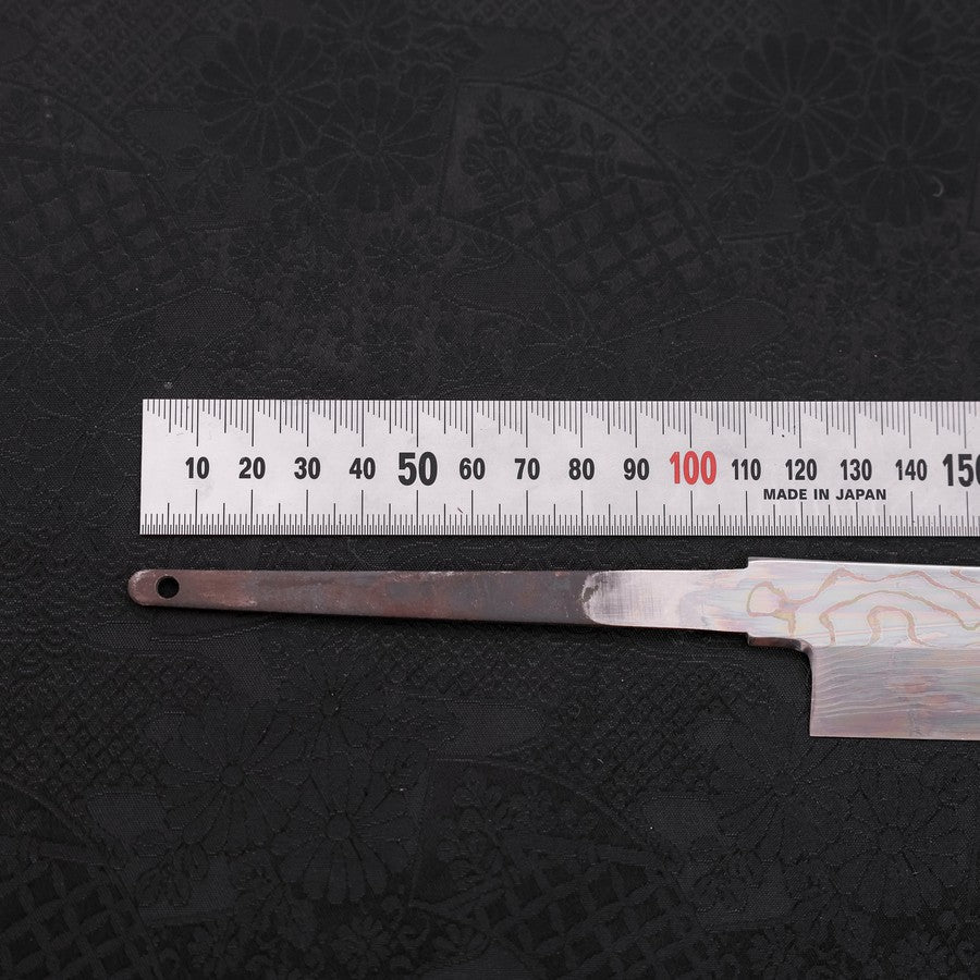 Sakimaru Takohiki Silver Steel #3 Nickel Damascus 270mm