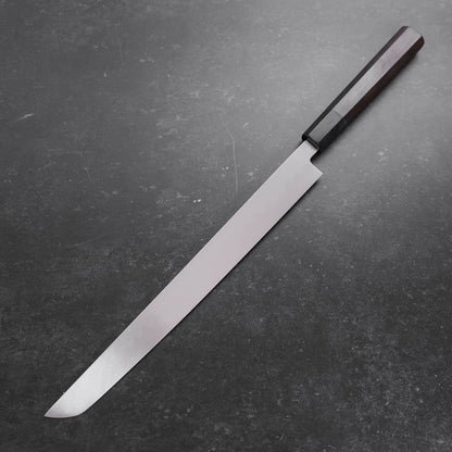 Sakimaru Takohiki White Steel #2 Honyaki Buffalo Ebony Handle 300mm