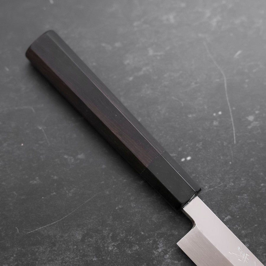 Sakimaru Takohiki White Steel #2 Honyaki Buffalo Ebony Handle 300mm