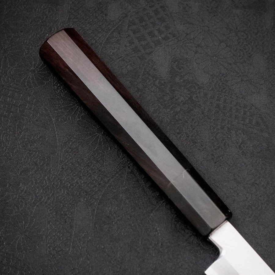 Sakimaru Takohiki White Steel #2 Kasumi Buffalo Ebony Handle 270mm