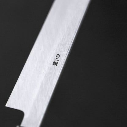 Sakimaru Takohiki White Steel #2 Kasumi Buffalo Magnolia Handle 270mm