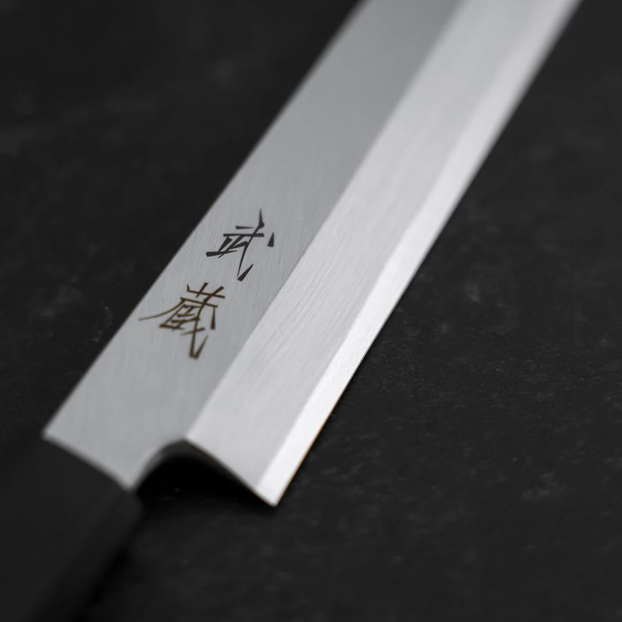 Sakimaru Takohiki White Steel #2 Kasumi Buffalo Teak Handle 270mm