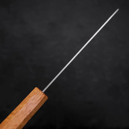 Santoku 440C Nashiji Damascus Oak Handle 165mm