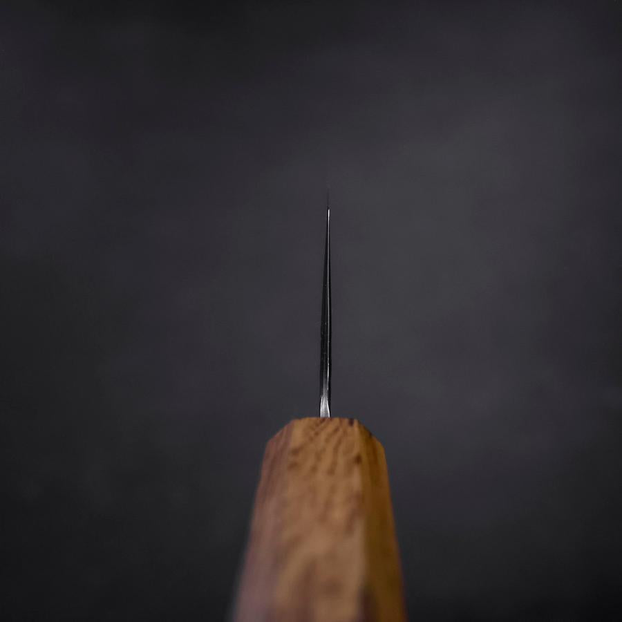 Santoku AUS-10 Nawame Damascus Yaki Handle 165mm