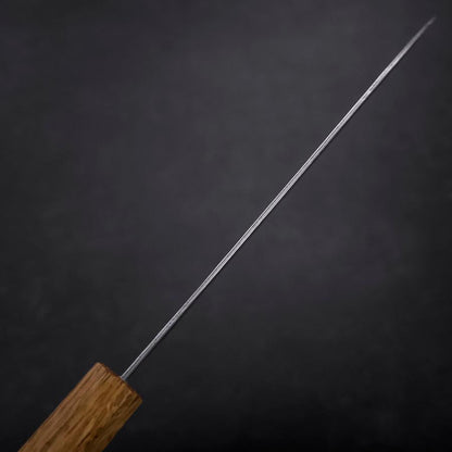 Santoku AUS-10 Nawame Damascus Yaki Handle 165mm