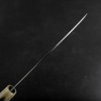 Santoku AUS-10 Nickel Damascus Buffalo Turquoise Handle 170mm