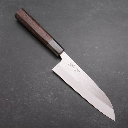 Santoku AUS-10 Polished Buffalo Wenge Handle 165mm