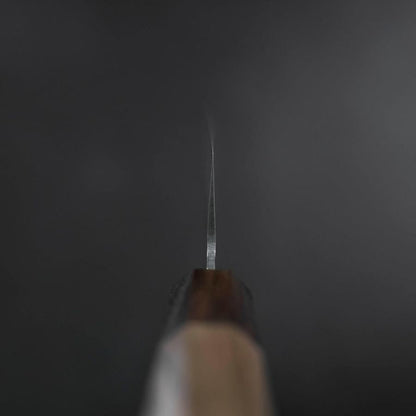 Santoku AUS-10 Tsuchime Damascus Shitan Walnut Handle 180mm
