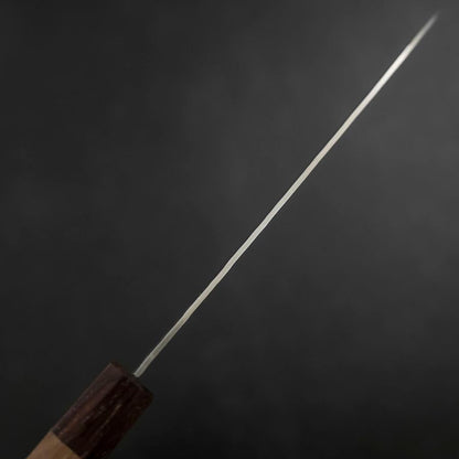 Santoku AUS-10 Tsuchime Damascus Shitan Walnut Handle 180mm