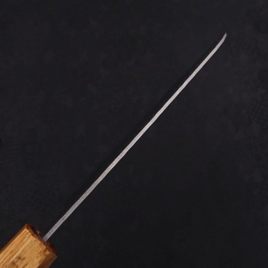 Santoku AUS-10 Tsuchime Damascus Yaki Urushi Handle 165mm