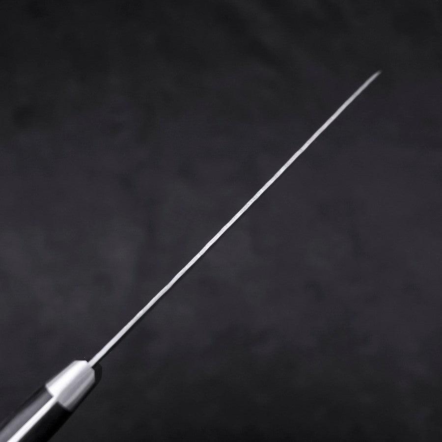 Santoku AUS-10 Tsuchime Western Black Handle 180mm