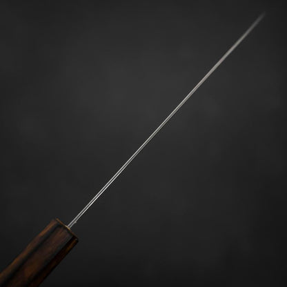 Santoku AUS-10 Wave Nickel Damascus Sumi Urushi Handle 165mm