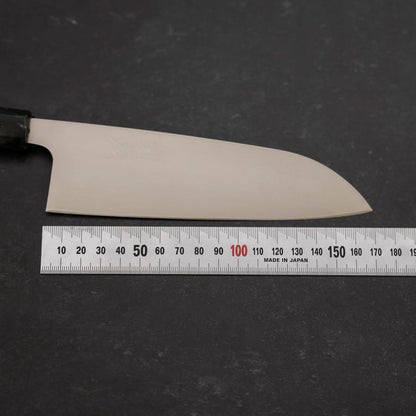Santoku AUS-8 Polished Ocean Black Handle 165mm