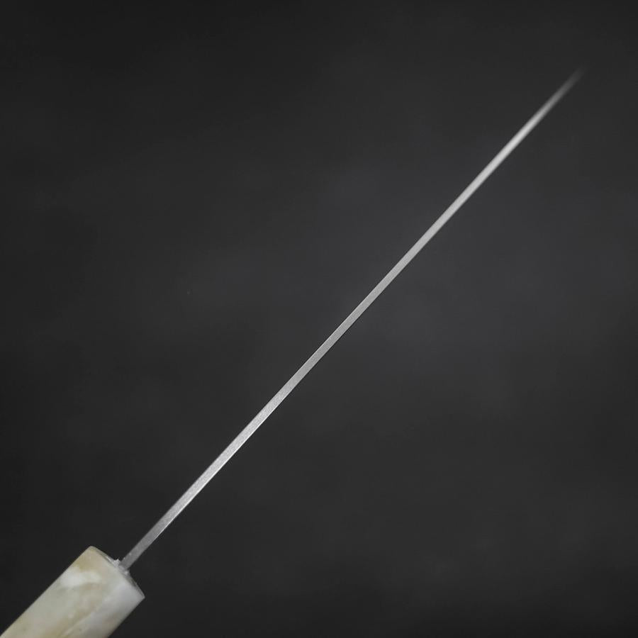 Santoku AUS-8 Polished Ocean White Handle 165mm